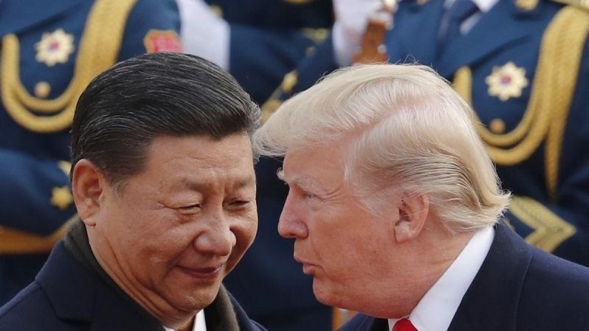 El Gobierno chino publicó un informe sobre las tensiones comerciales con Estados Unidos.-ANDY WONG (AP)