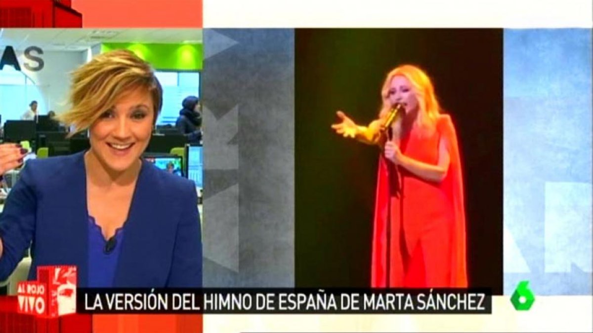 Cristina Pardo y Marta Sánchez (Al rojo vivo).-EL PERIÓDICO