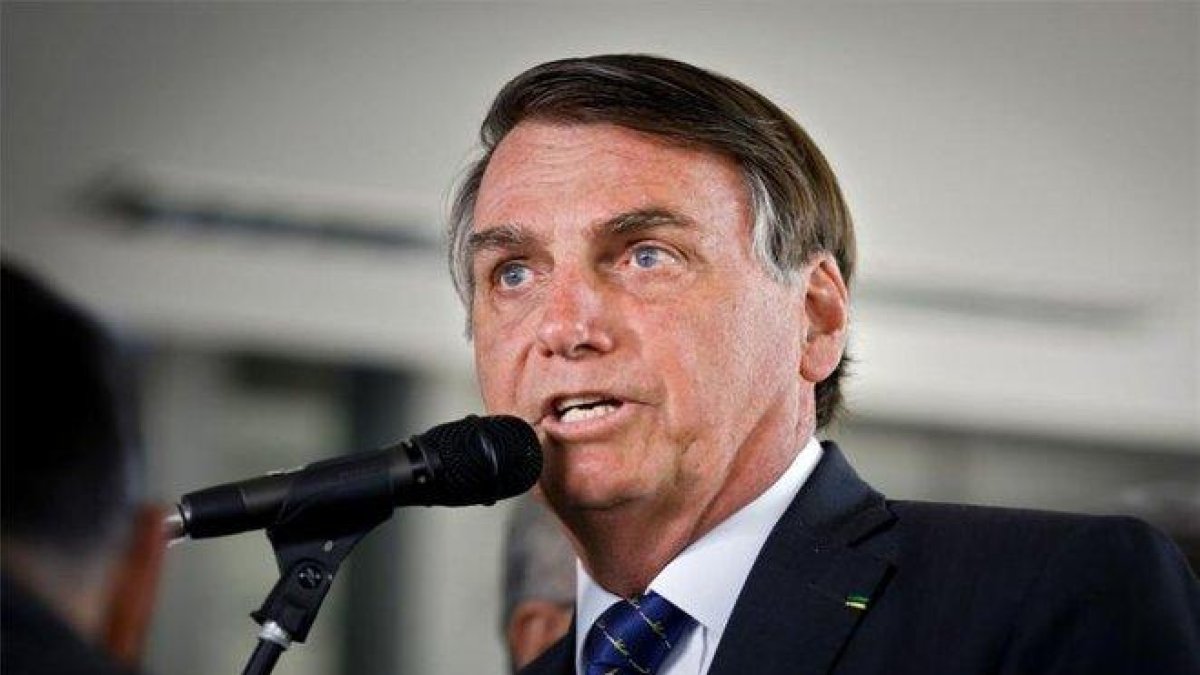 El presidente de Brasil, Jair Bolsonaro.-AFP