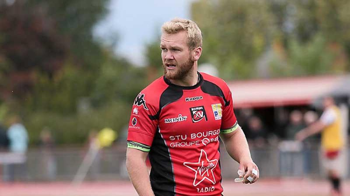 David Weersma, durante un partido con la camiseta del Bourges, su último equipo.-BOURGESXV.ORG