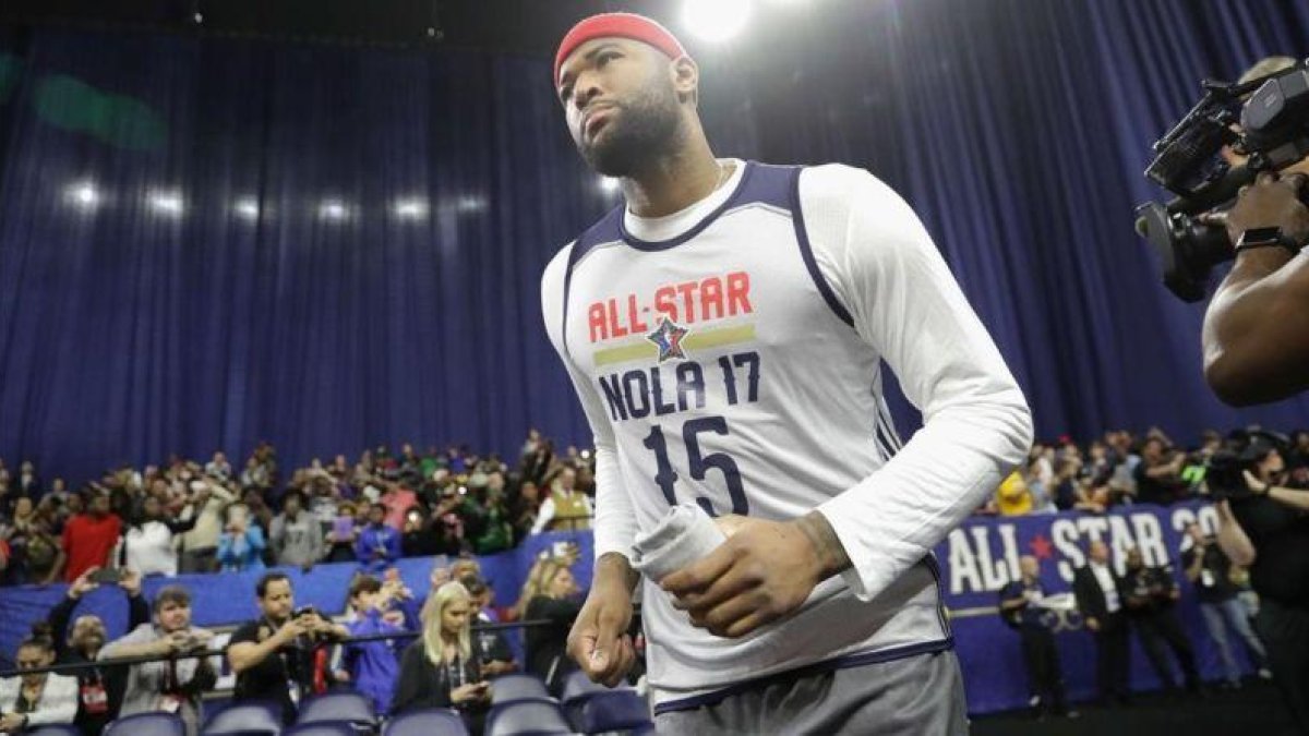 DeMarcus Cousins en el All Star 2017.-AFP / RONALD MARTINEZ