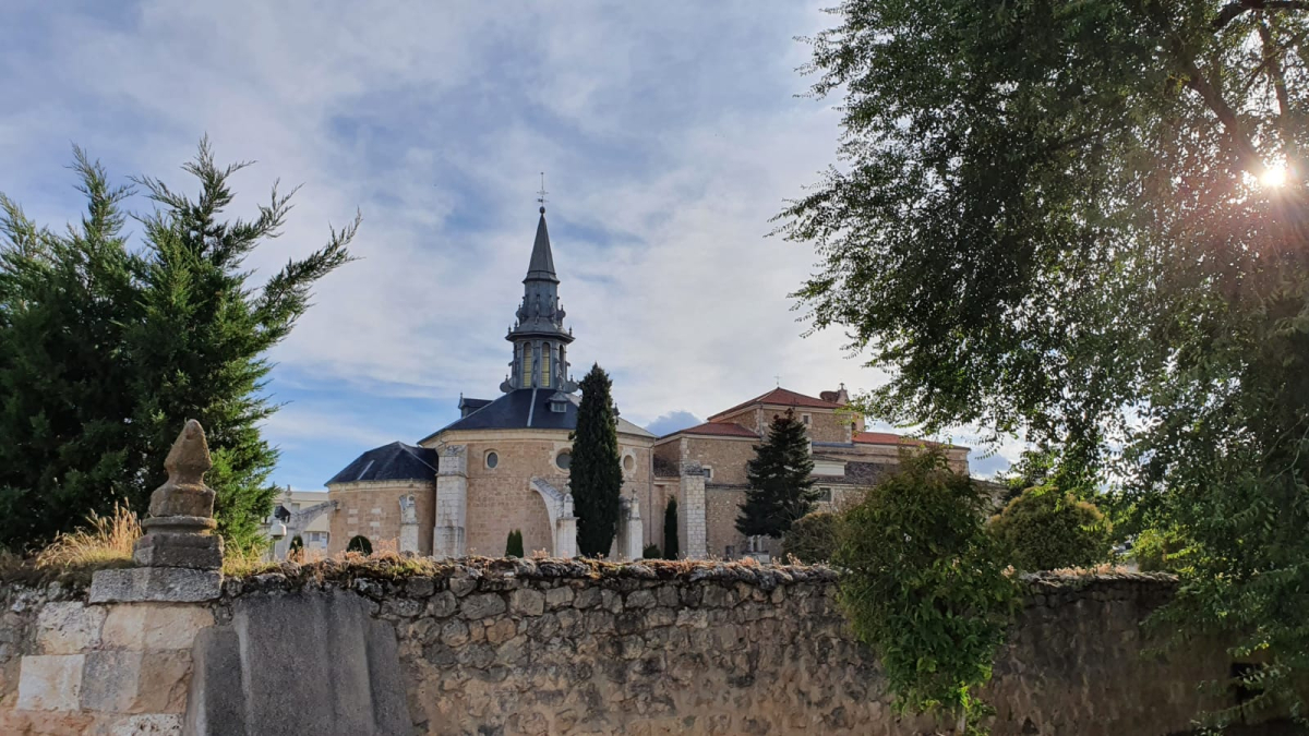 Imagen del santuario de San Pedro Regalado en La Aguilera