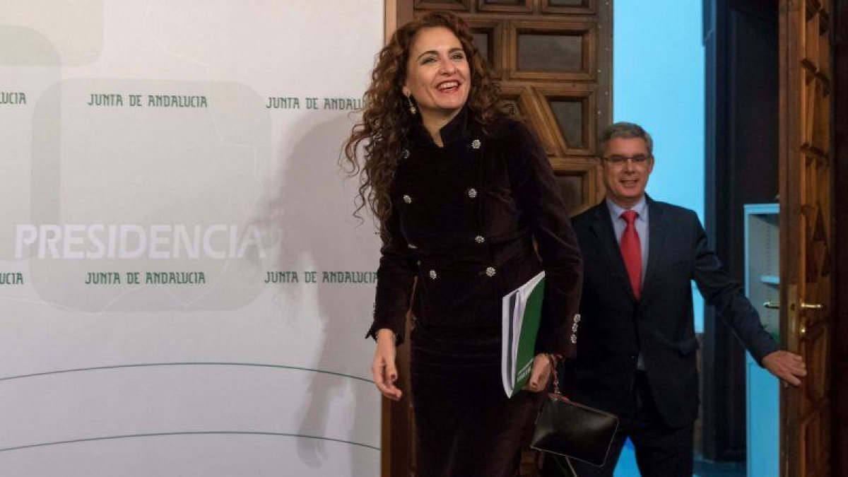 María Jesús Montero, nueva ministra de Hacienda.-JULIO MUÑOZ (EFE)
