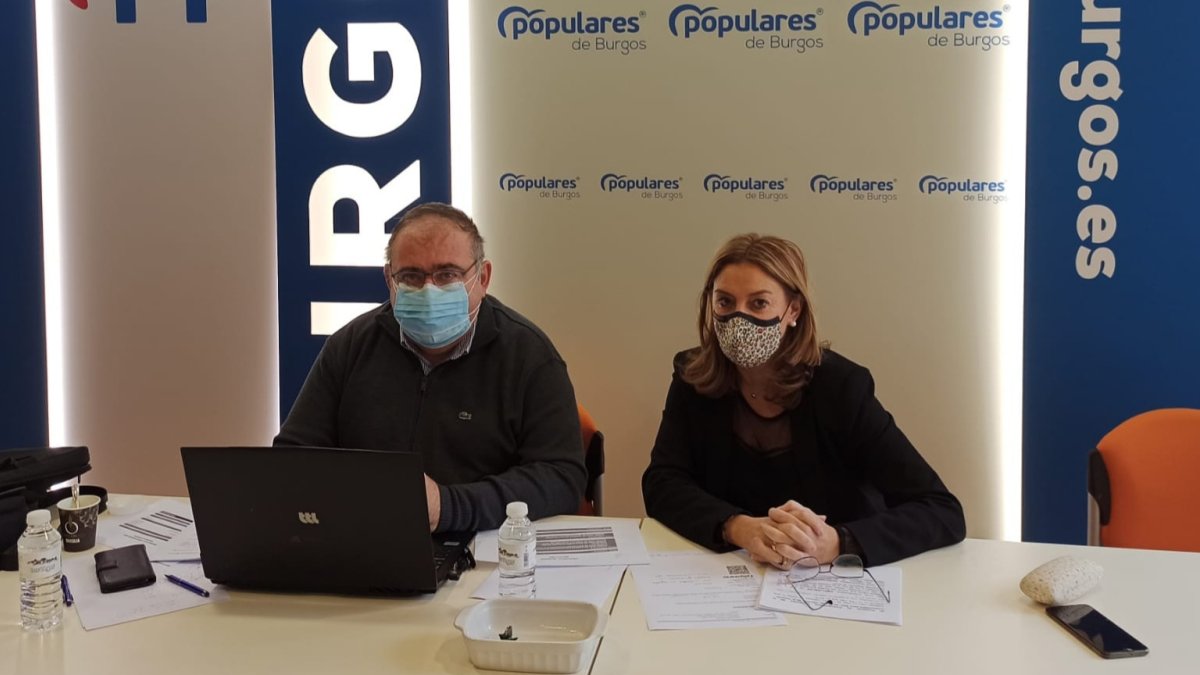 Alejandro Vázquez e Inmaculada Ranedo. ECB