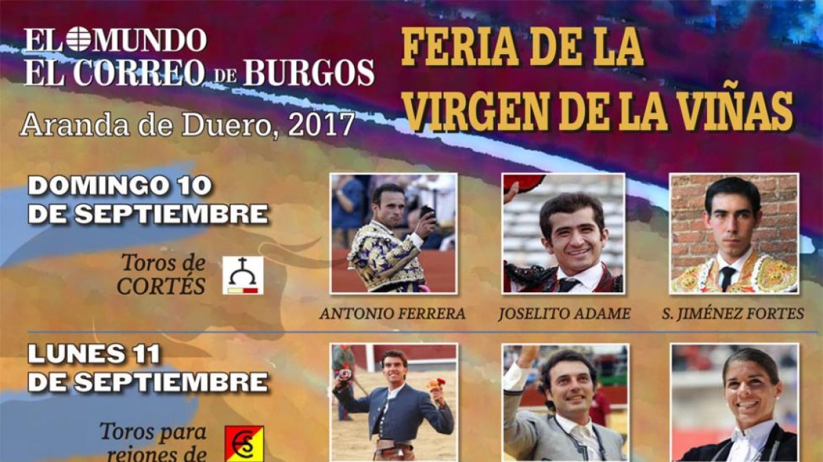 Feria taurina de Aranda 2017-ECB