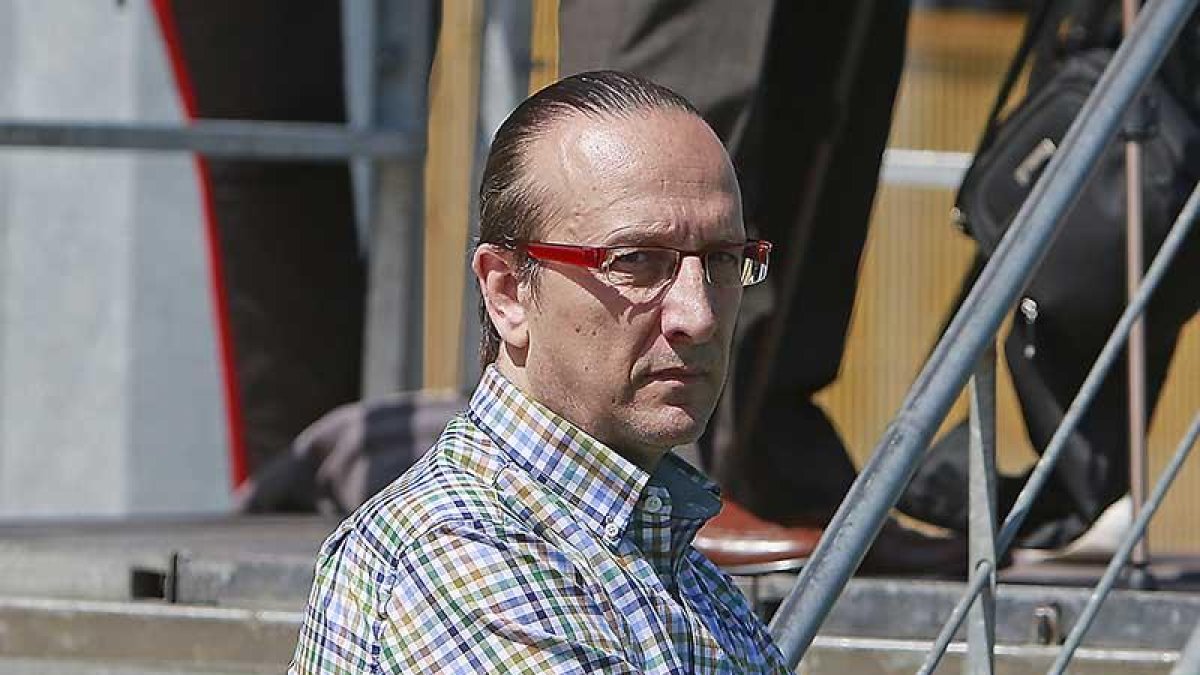 Juan Antonio Gallego es el presidente del Real Burgos SAD.-Raúl G. Ochoa