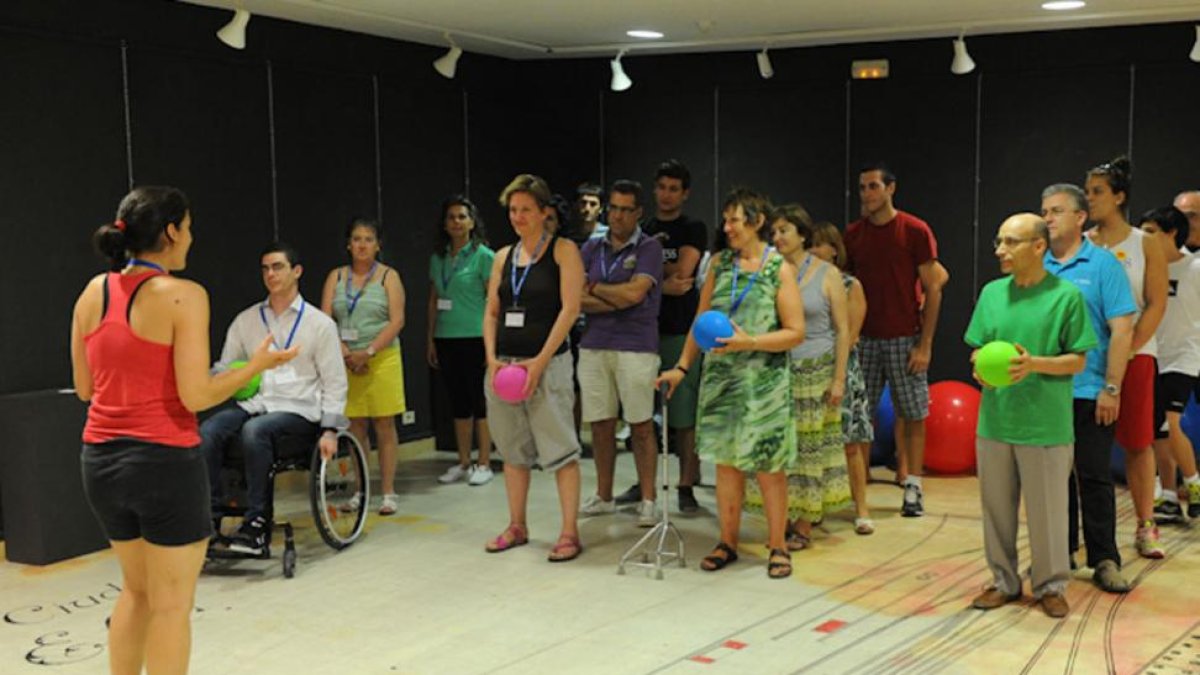 Giafys apuesta por la actividad física como parte de la terapia.-E. M.