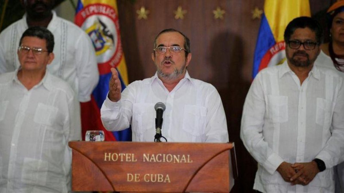 El guerrillero Timochenko en La Habana.-STRINGER