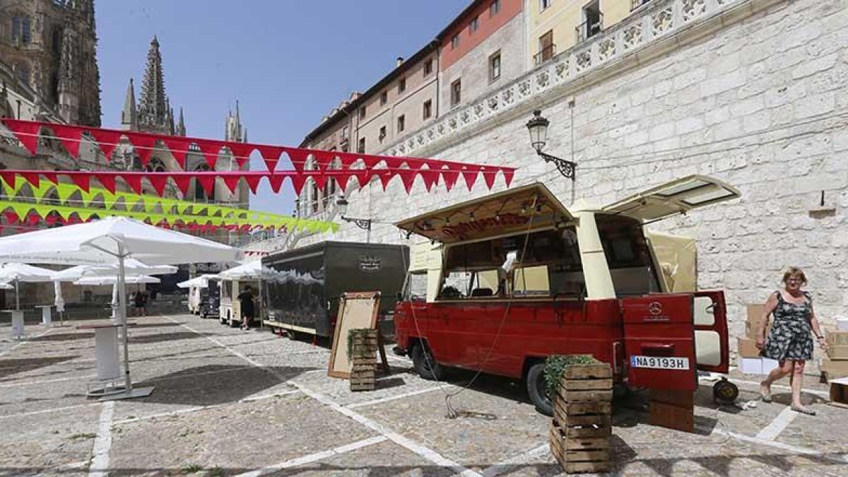 Acto con gastronetas en Burgos.-RAÚL G. OCHOA