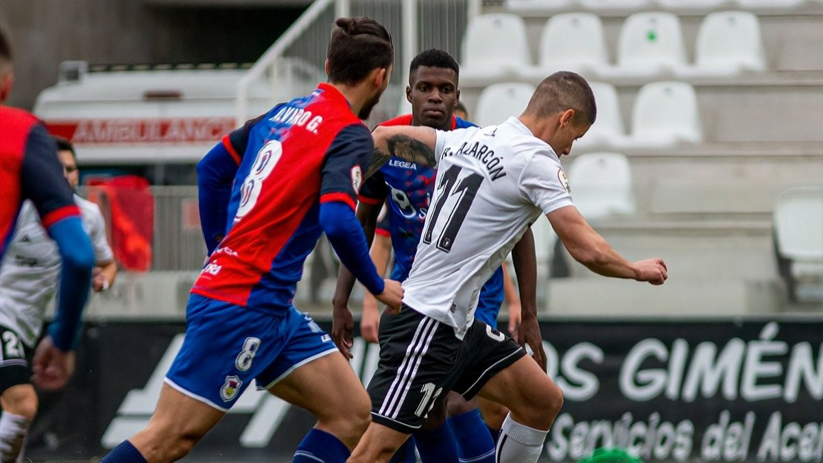 Alarcón, durante un partido. SANTI OTERO