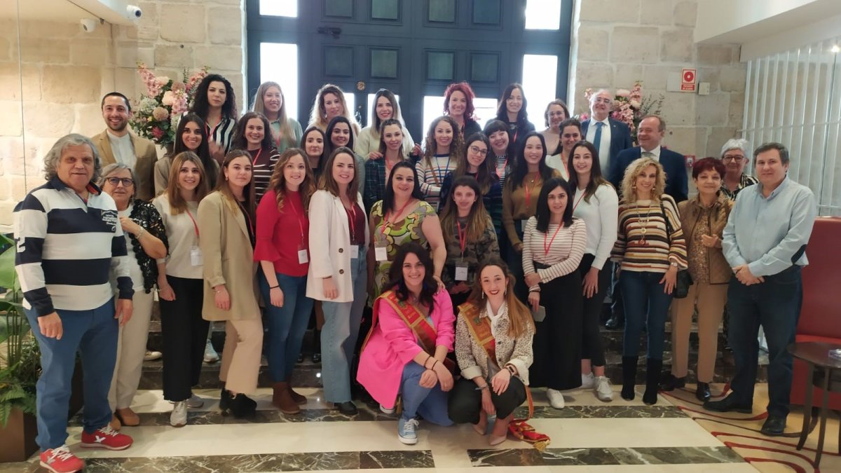 Las candidatas a reinas compartieron un domingo de convivencia. ECB