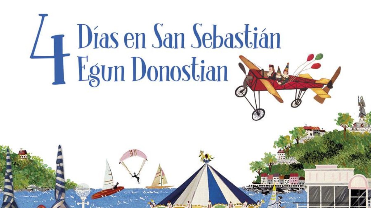 Dibujo de la portada del libro que se expondrá en la Galería Echeberría.-