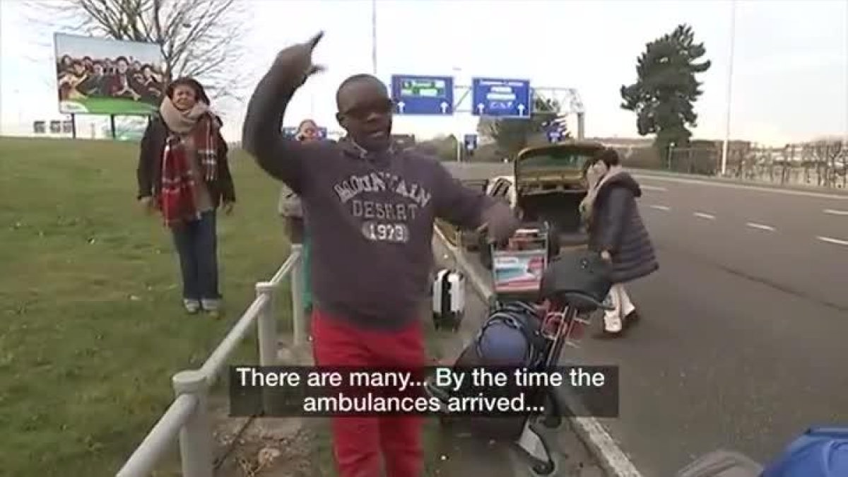 Testimonios de la gente tras las explosiones en el aeropuerto de Zaventem, en Bruselas.-TWITTER