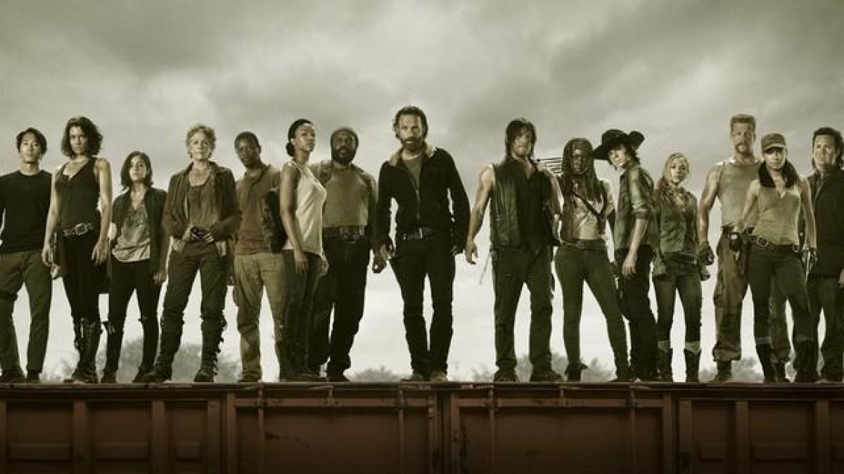 Imagen promocional de la serie de la cadena Fox 'The walking dead'.-