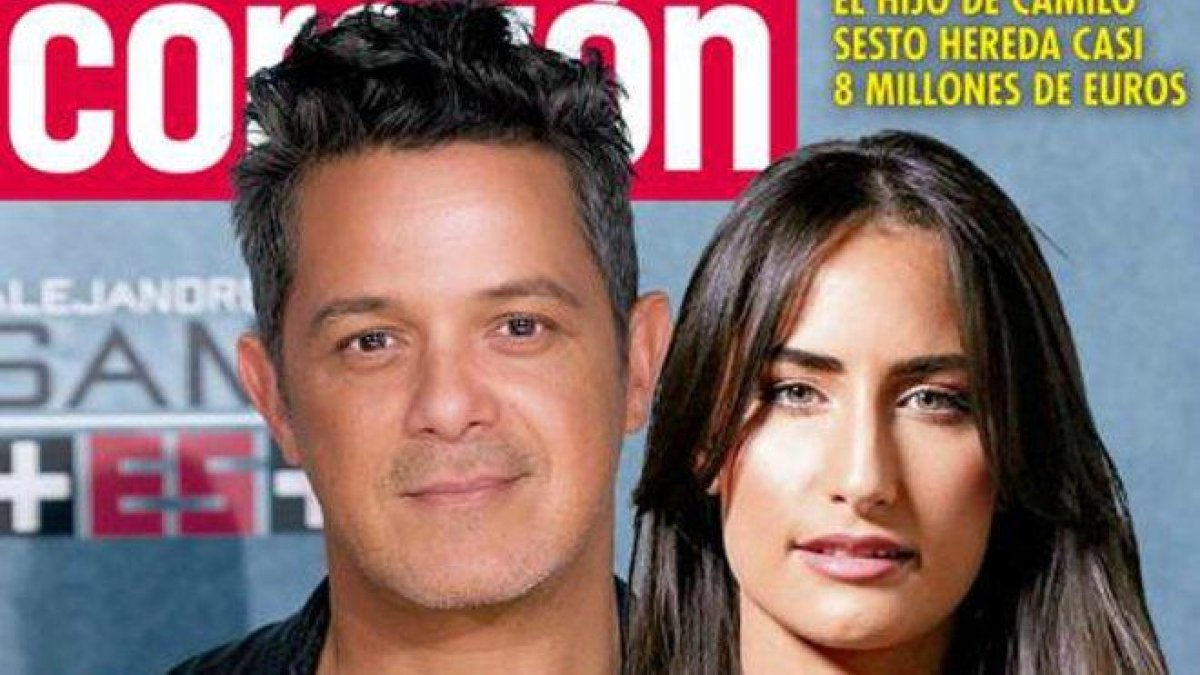 Rachel Valdés, el nuevo amor de Alejandro Sanz, según publica la revista ’Corazón’.-