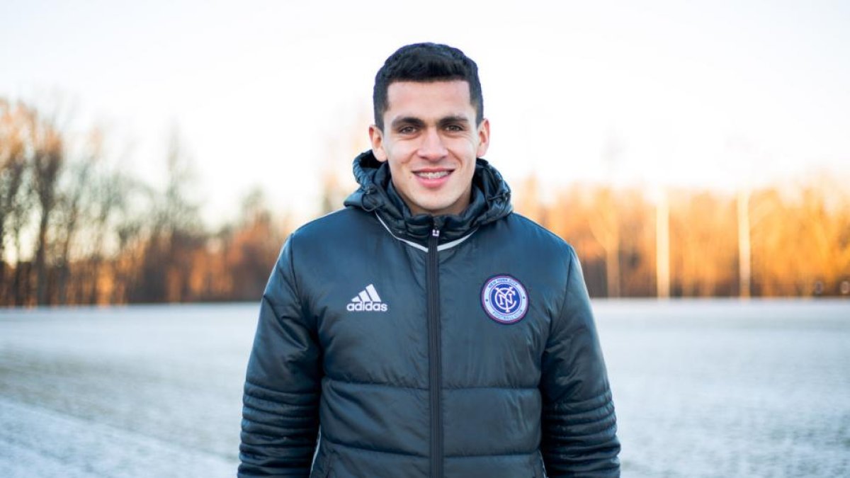 Jesús Medina, futbolista paraguayo fichado por el New York Cit-nyc