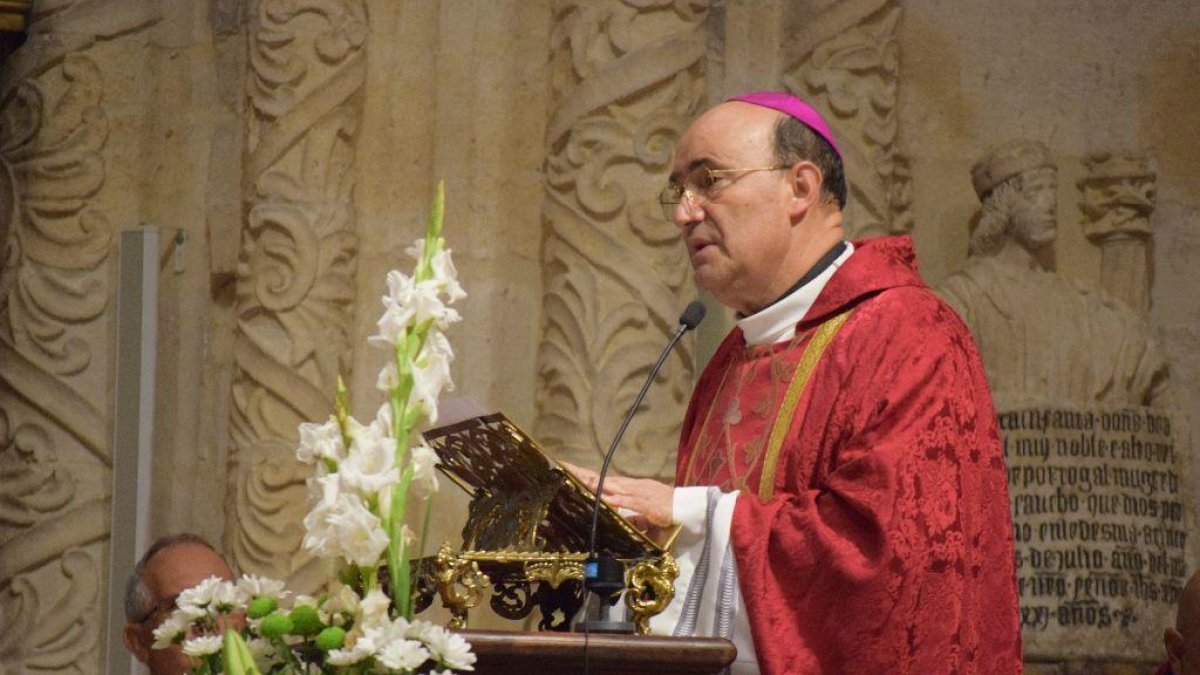 El arzobispo de Burgos, Fidel Herráez-
