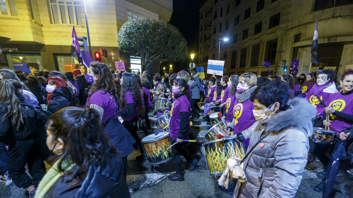 Manifestación del 8M en imagen de archivo. SANTI OTERO