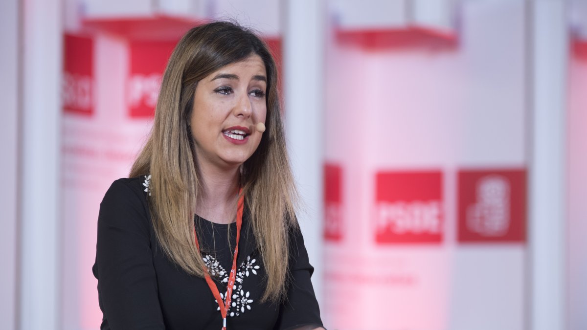 La socialista Aitana Hernando, alcaldesa de Miranda de Ebro. ECB