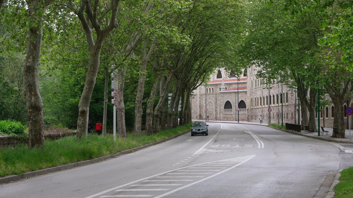 La avenida de Palencia es una de las calles que se restringen al tráfico. RAÚL OCHOA