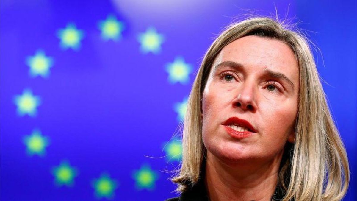 La jefa de la diplomacia europea, Federica Mogherini.-REUTERS / FRANÇOIS LENOIR