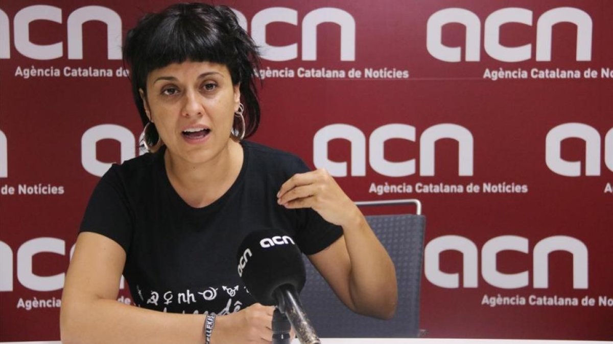 La diputada de la CUP Anna Gabriel-ACN / MARIA FERNÁNDEZ NOGUERA