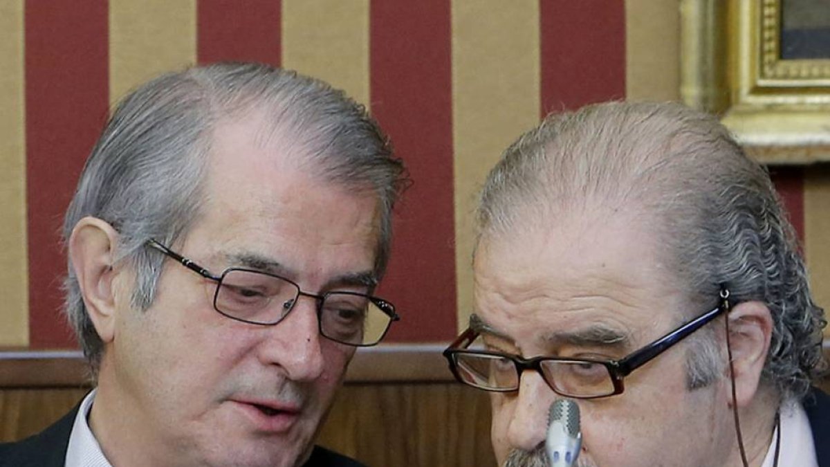 Roberto Alonso y Julián Altable.-ISRAEL L, MURILLO