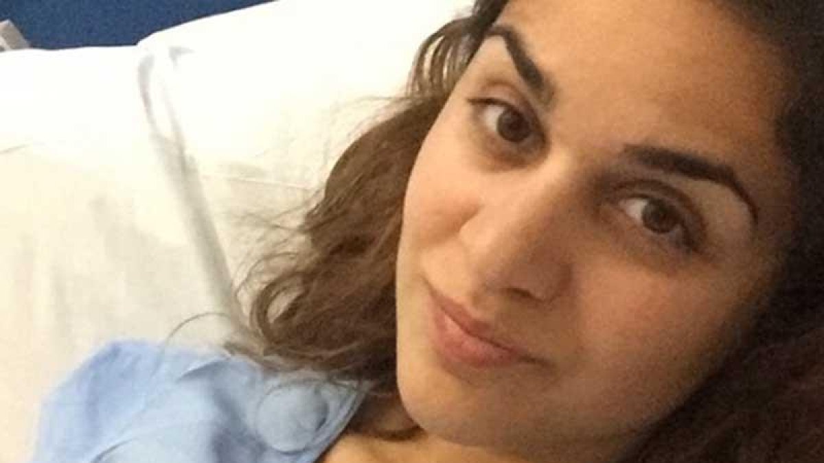 A sus 35 años, Laura Rasines lucha para revertir las secuelas de Lyme.-ECB