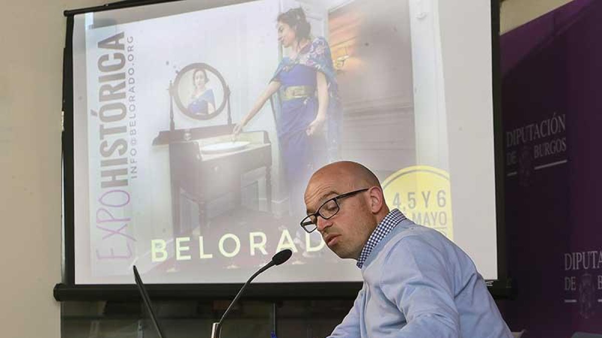 El alcalde de Belorado, Luis Jorge delBarco, recordó que los actos se reparten por diversos puntos de la villa.-R. O.