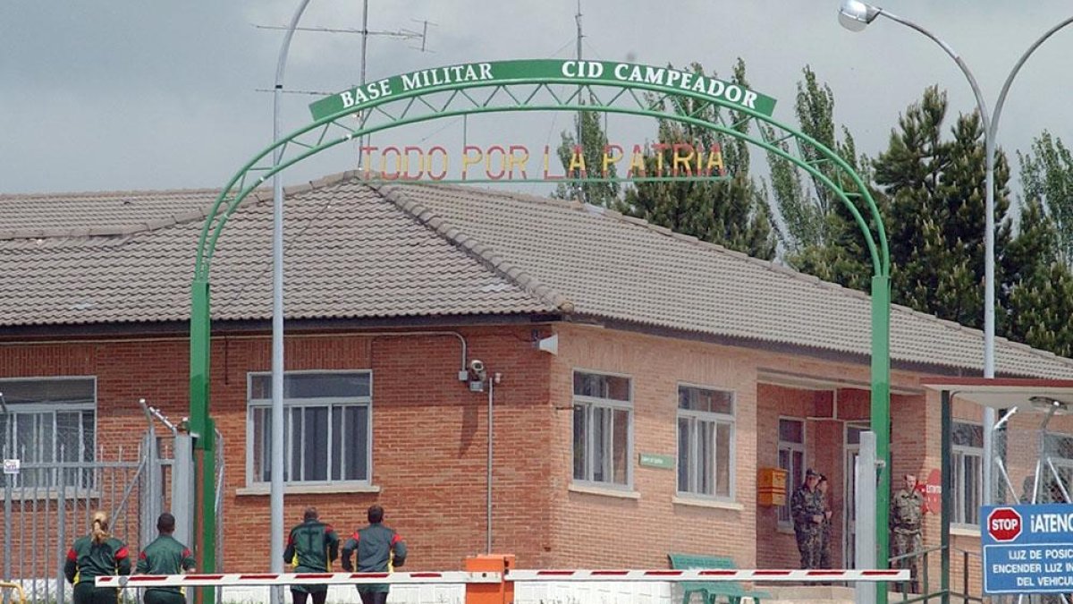 Imagen de la base ‘Cid Campedor’, en Castrillo del Val.-ISRAEL L. MURILLO