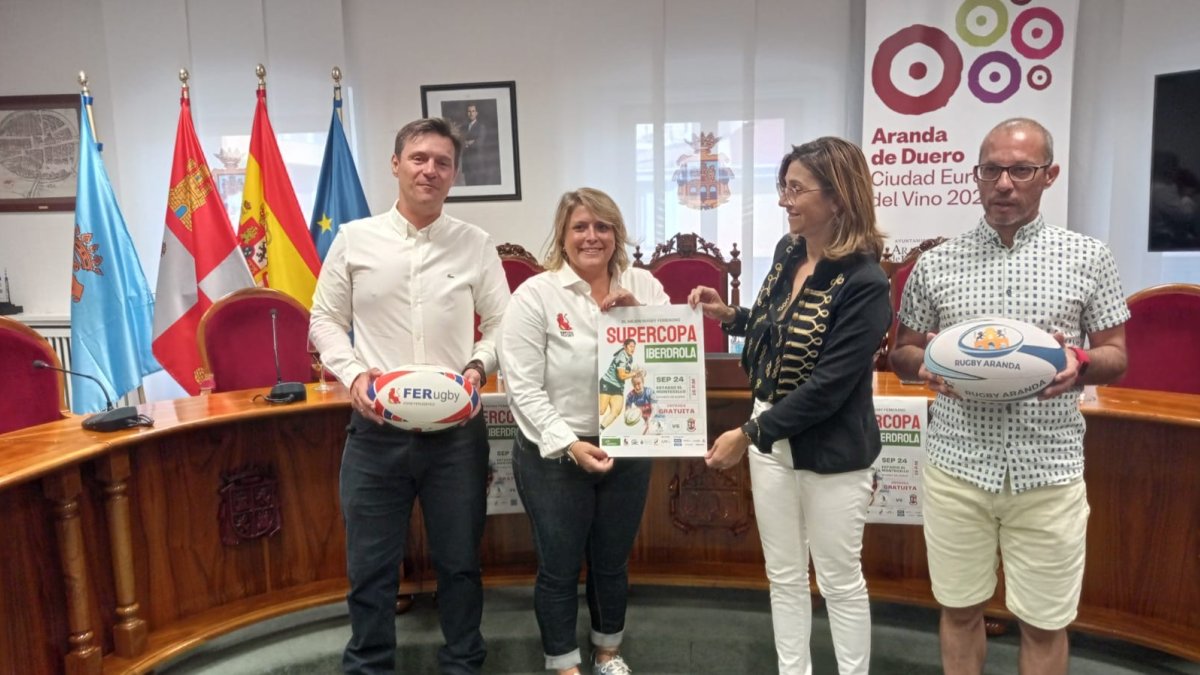 Aranda acogerá la I Súper Copa femenina de Rugby