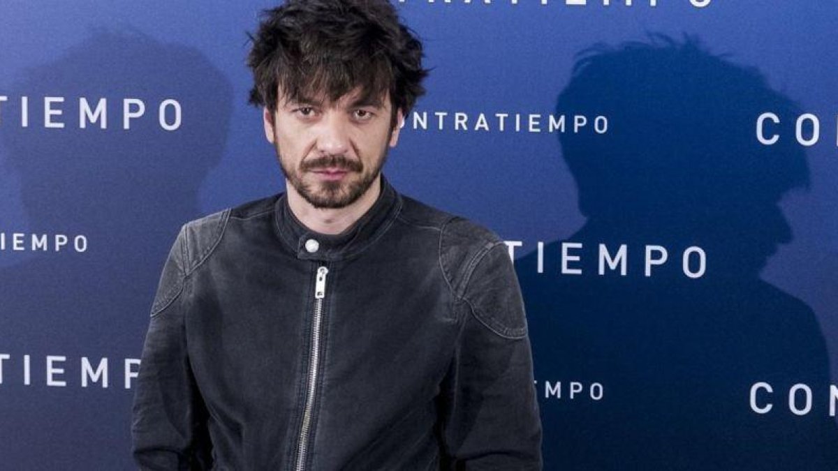 Oriol Paulo, en la presentación de 'Contratiempo' en Madrid, el 19 de diciembre del 2016.-JUAN NAHARRO GIMÉNEZ / GETTY IMAGES