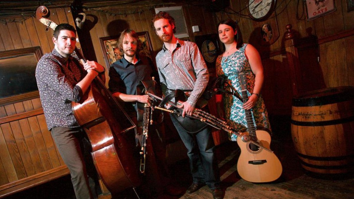 El grupo irlandés Réalta da su primer concierto en España tras una andadura en su país de tres años.-