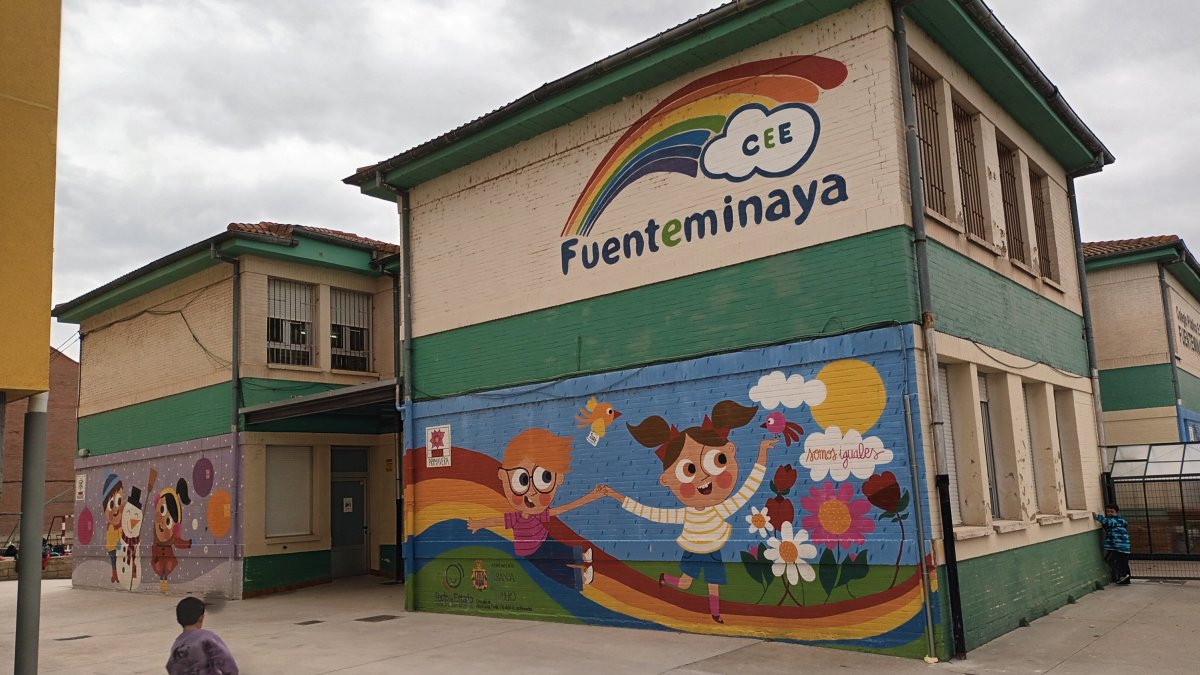 Imagen del colegio público Fuenteminaya. L.V.