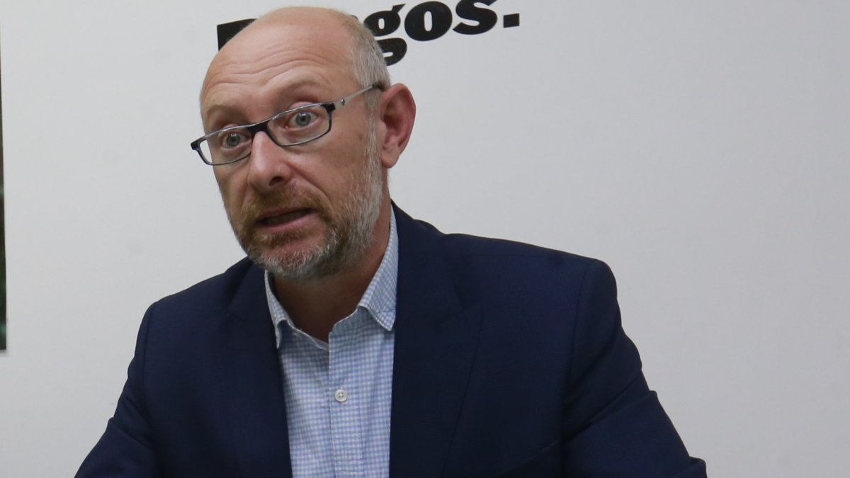 Iñaki Sicilia, presidente de Vox Burgos. R.G.O.