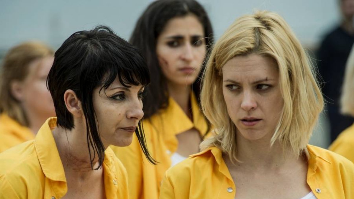 Las protagonistas de 'Vis a vis' en una imagen del último capítulo de la temporada.-Foto: ATRESMEDIA