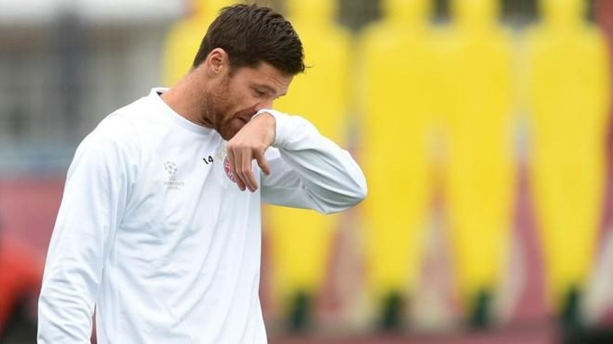 Xabi Alonso.-AFP / CHRISTOF STACHE