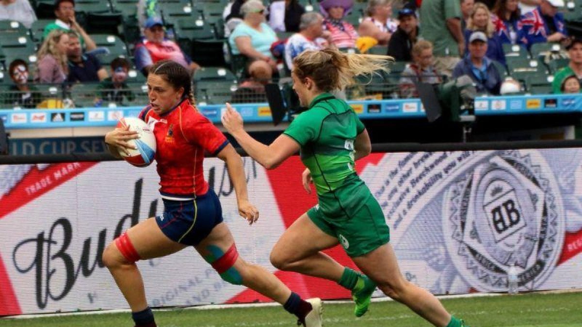La leonas en un partido del Mundial.-EL PERIÓDICO