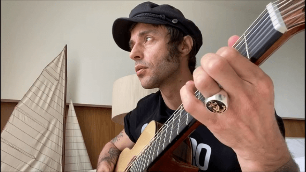 Miguel Ángel Escrivá, cantante de 'Santero y los Muchachos'. ECB
