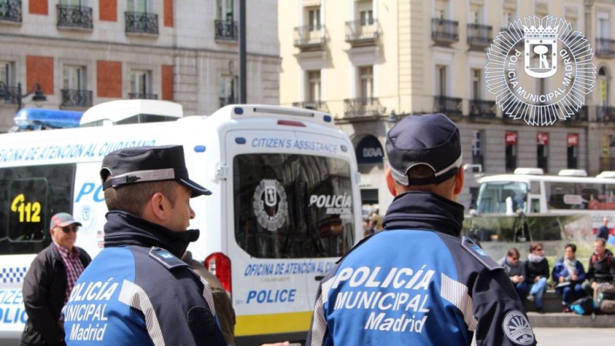 La Policía Municipal de Madrid.-/ PERIÓDICO (TWITTER / POLICÍA DE MADRID)