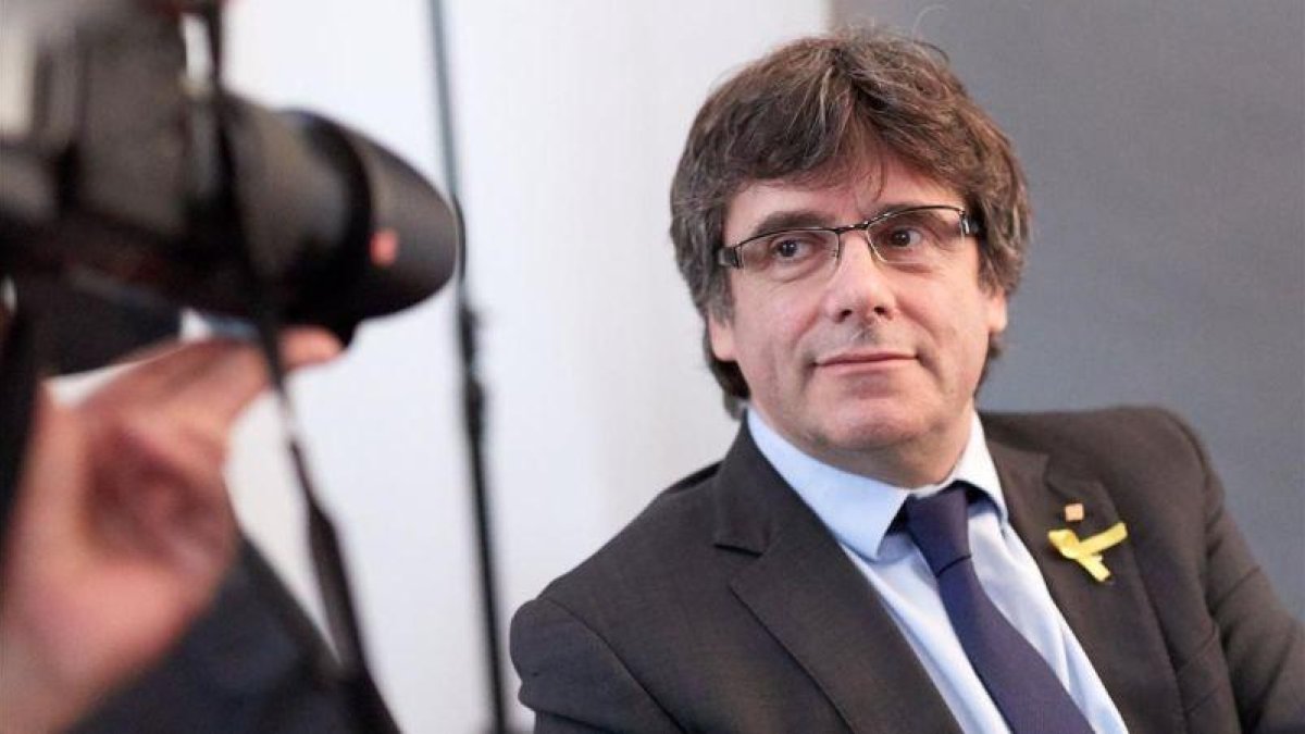 El expresidente de la Generalitat Carles Puigdemont, en Berlín, esta semana.-EFE / HAYOUNG JEON