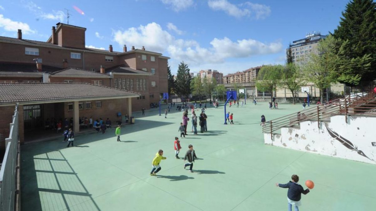 Imagen general de las instalaciones del colegio de Maristas.