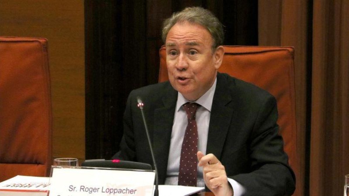 El presidente del Consell de lAudiovisual de Cataluña (CAC), Roger Loppacher.-EL PERIÓDICO