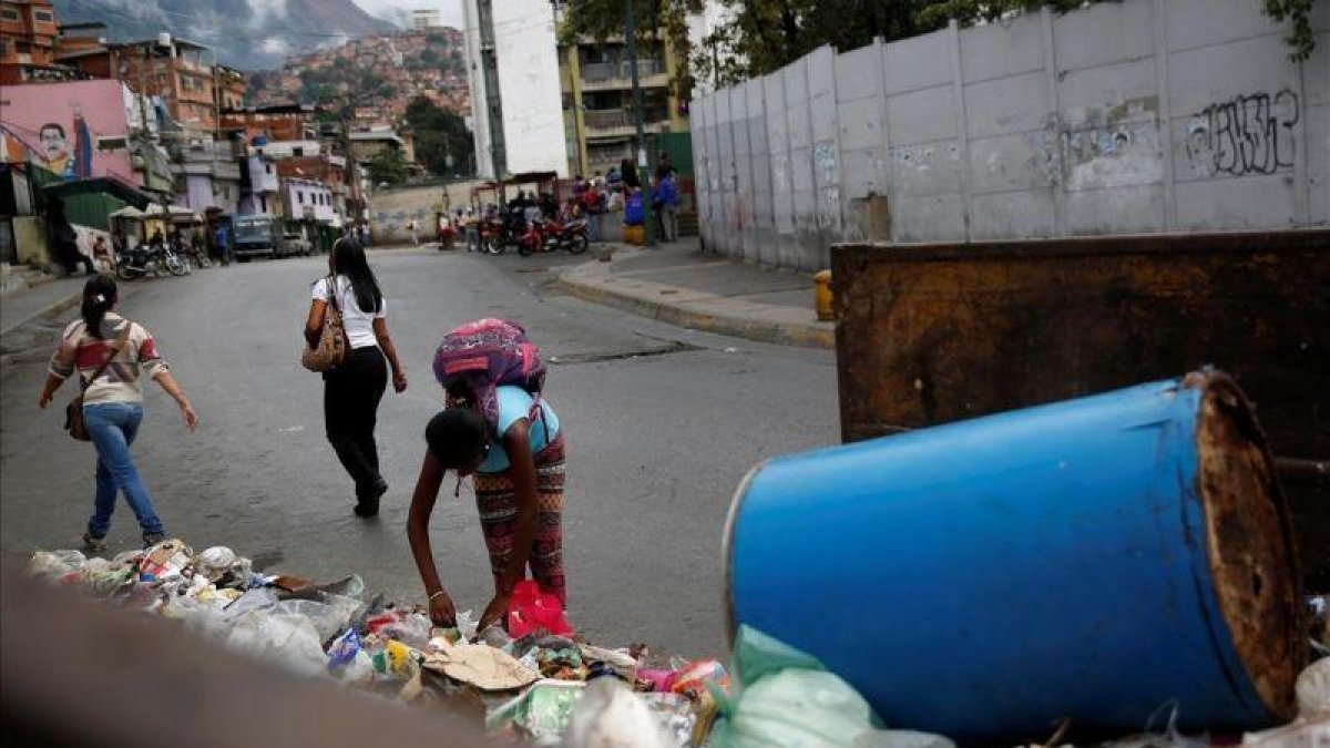 Imagen del barrio José Félix Ribas de Caracas.-REUTERS / CARLOS BARRIA