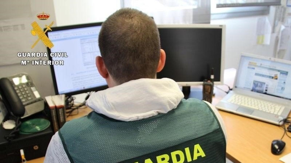 Imagen de un guardia civil. ECB