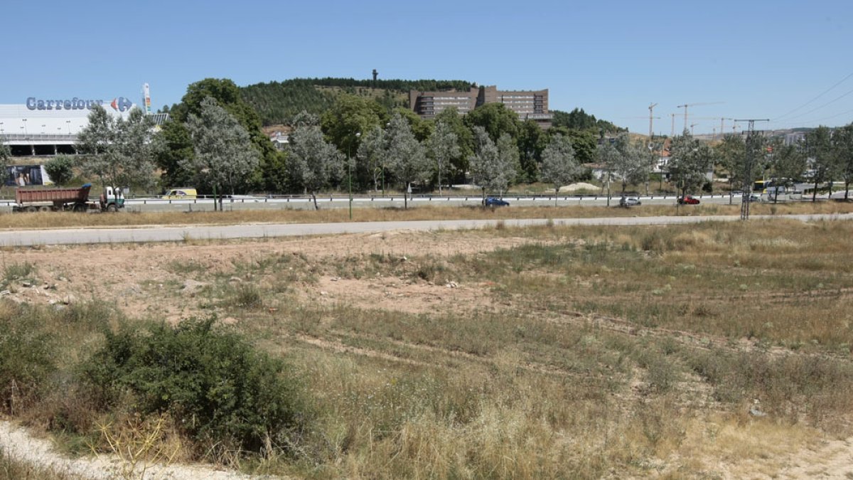 Vista actual del solar de Las Tejeras. RAÚL G. OCHOA
