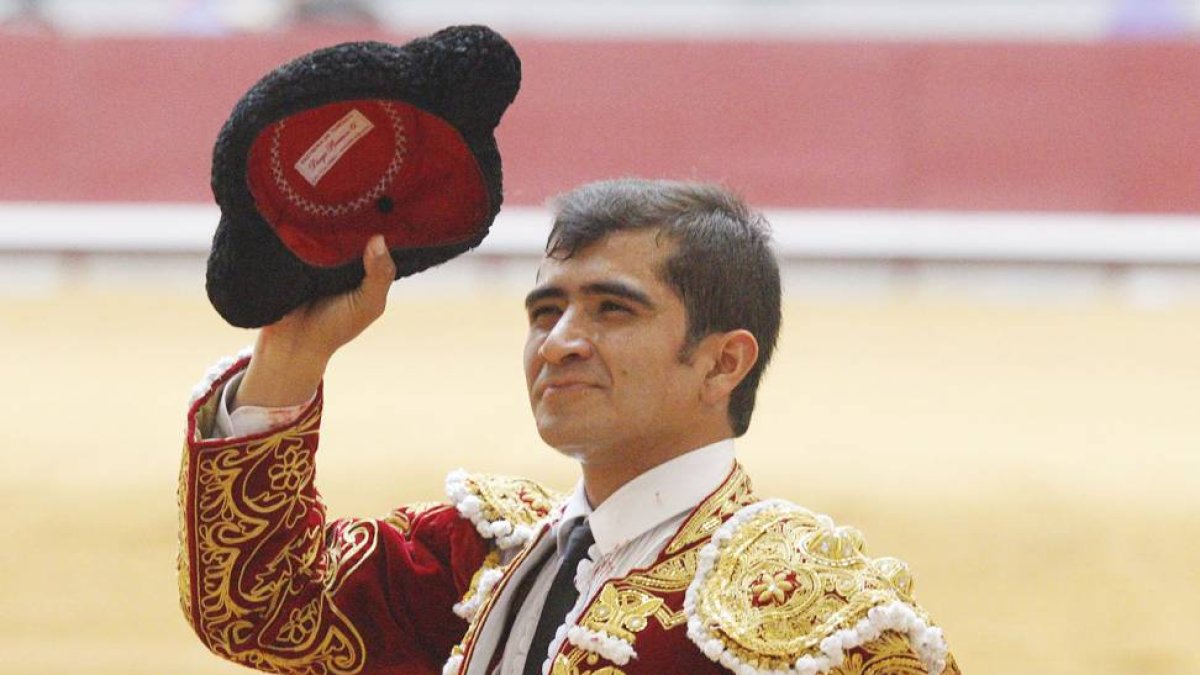 Joselito Adame se ha alzado como triunfador de la feria de San Pedro.-SANTI OTERO