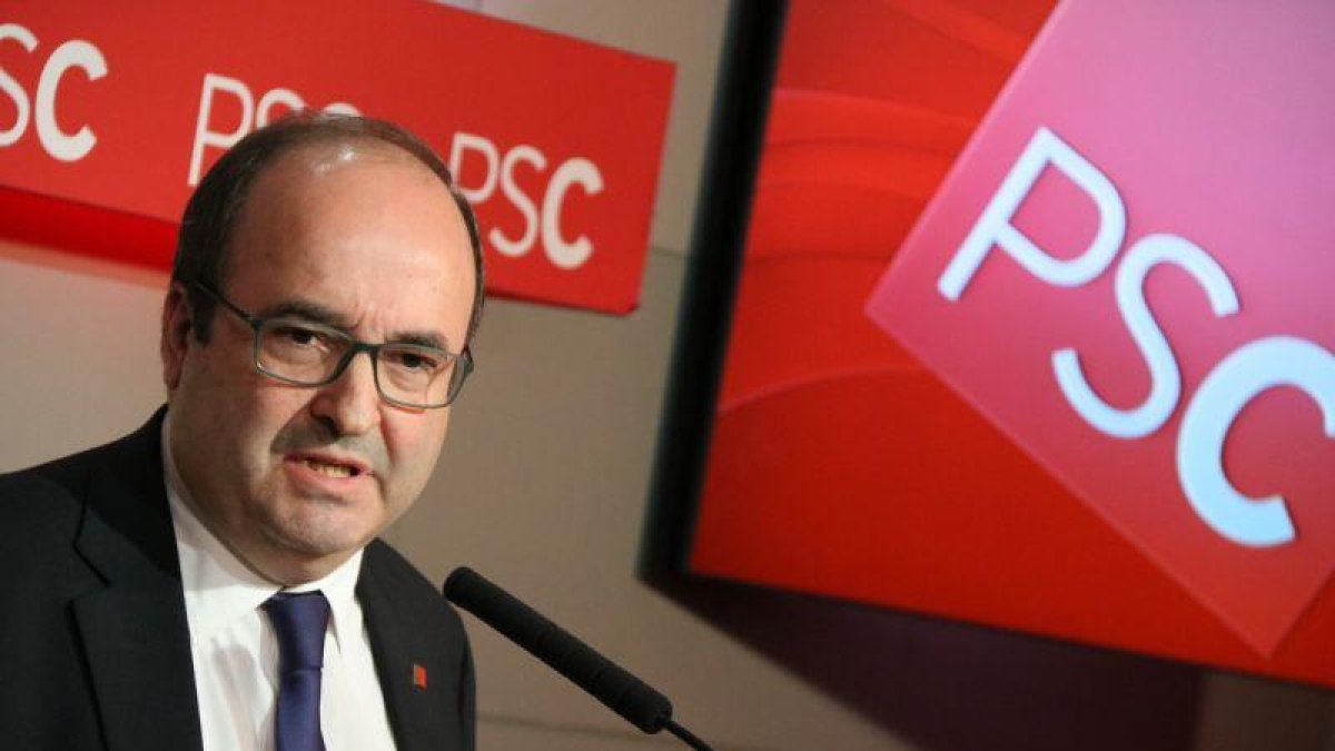 El líder del PSC, Miquel Iceta.-NÚRIA JULIÀ (ACN)