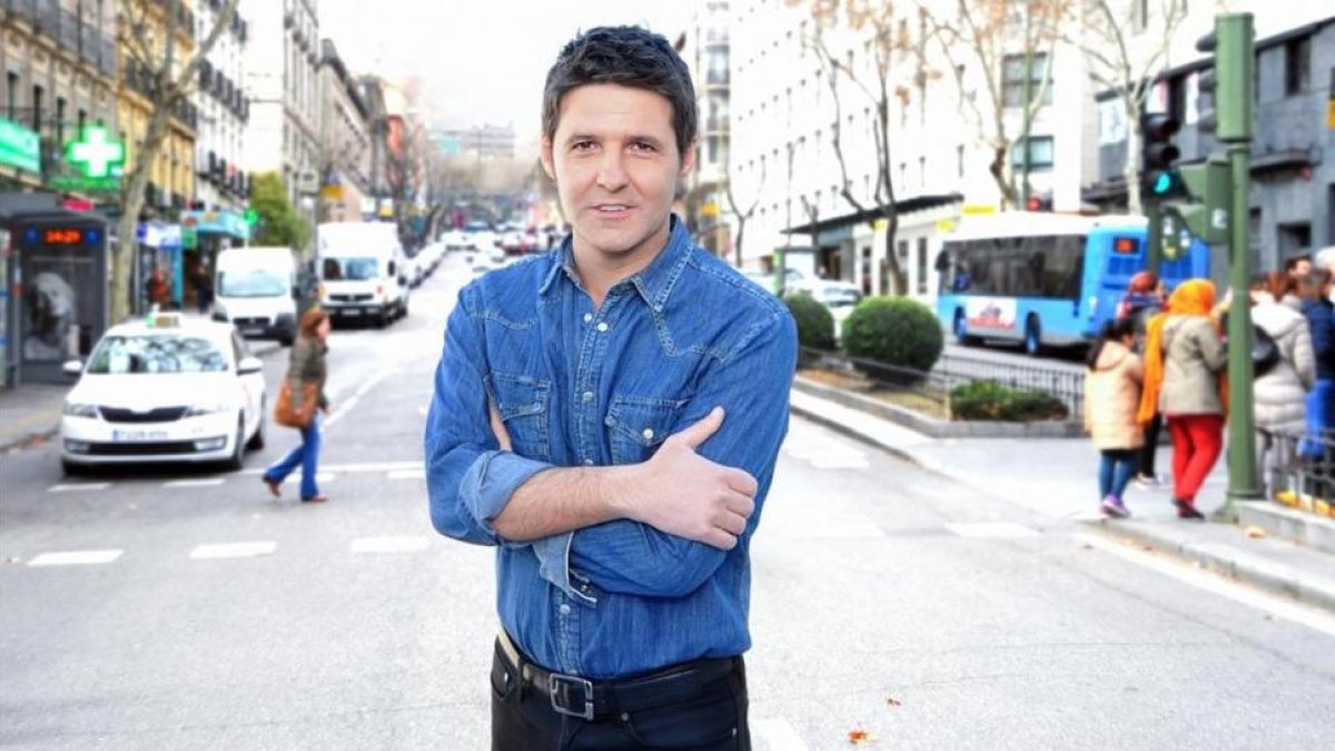 Jesús Cintora vuelve a Cuatro para presentar el programa 'La línea roja'.-