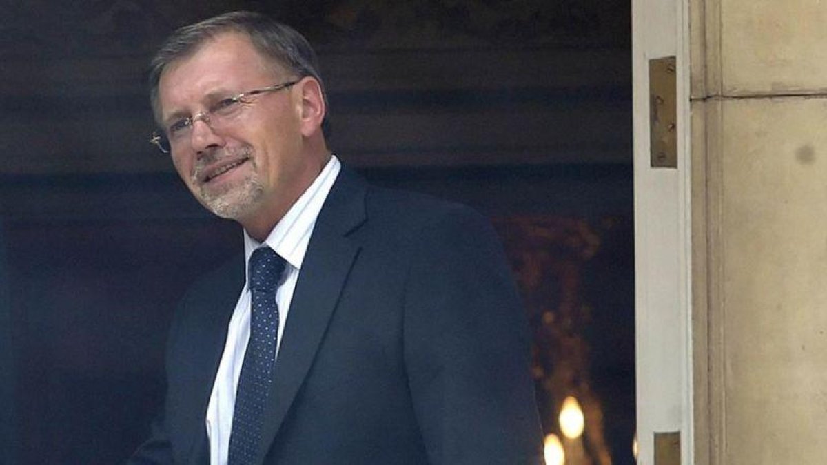 Gediminas Kirkilas, exprimer ministro de Lituania.-JUAN MANUEL PRATS